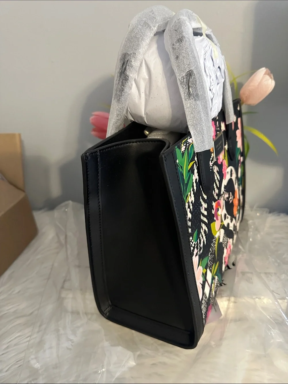 Nwt Kate spade small manhattan embellished snake bag